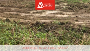terrain a batir à la vente -   80100  ABBEVILLE, surface 2200 m2 vente terrain a batir - UBI391007451